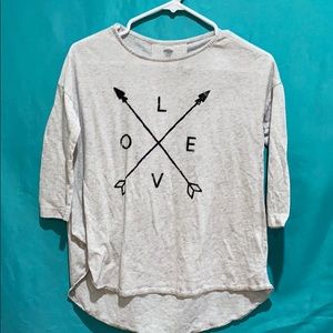 Old Navy quart sleeve